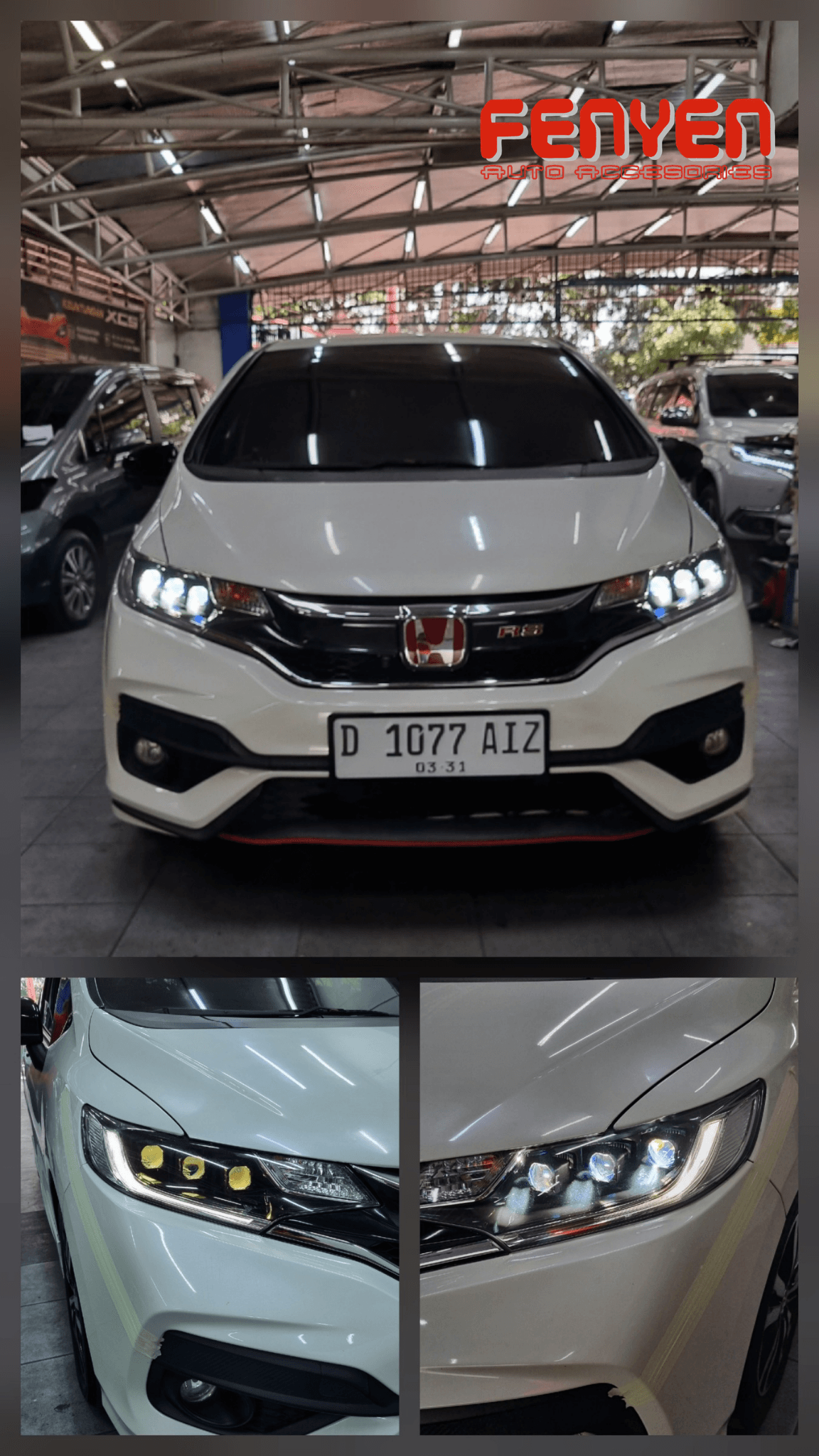 Custom lampu JAZZ - Image 1