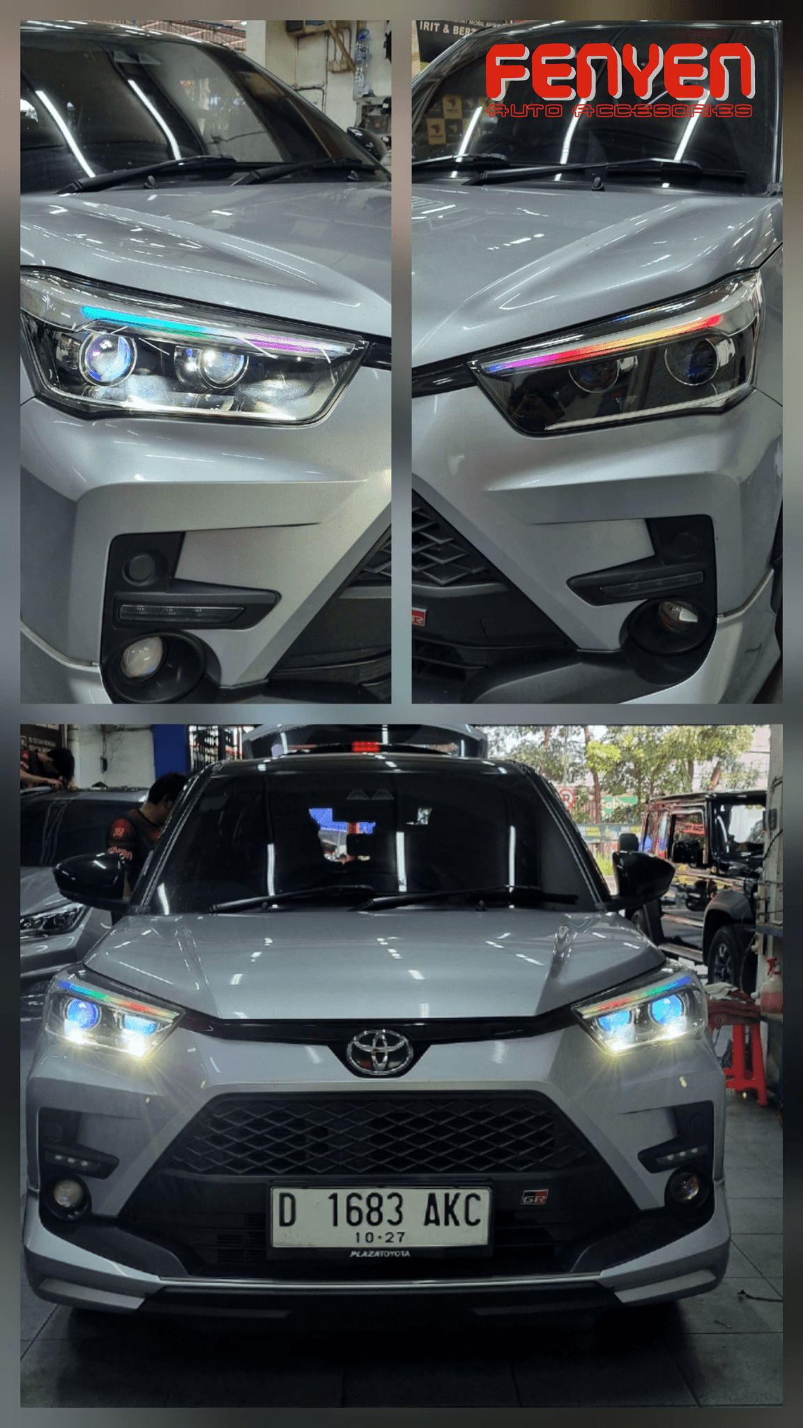 Custom lampu RAIZE - Image 1