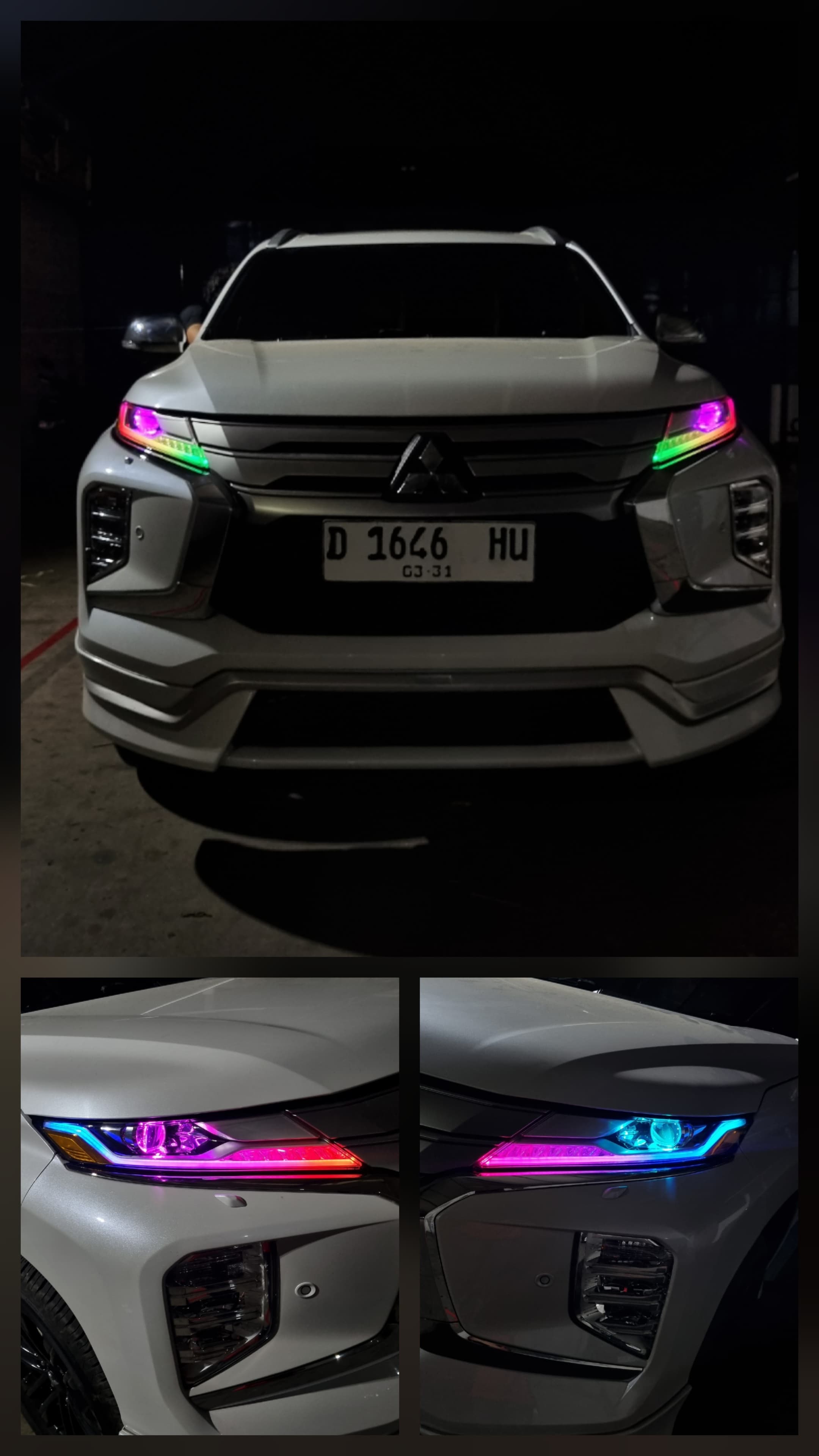 Custom lampu PAJERO - Image 1