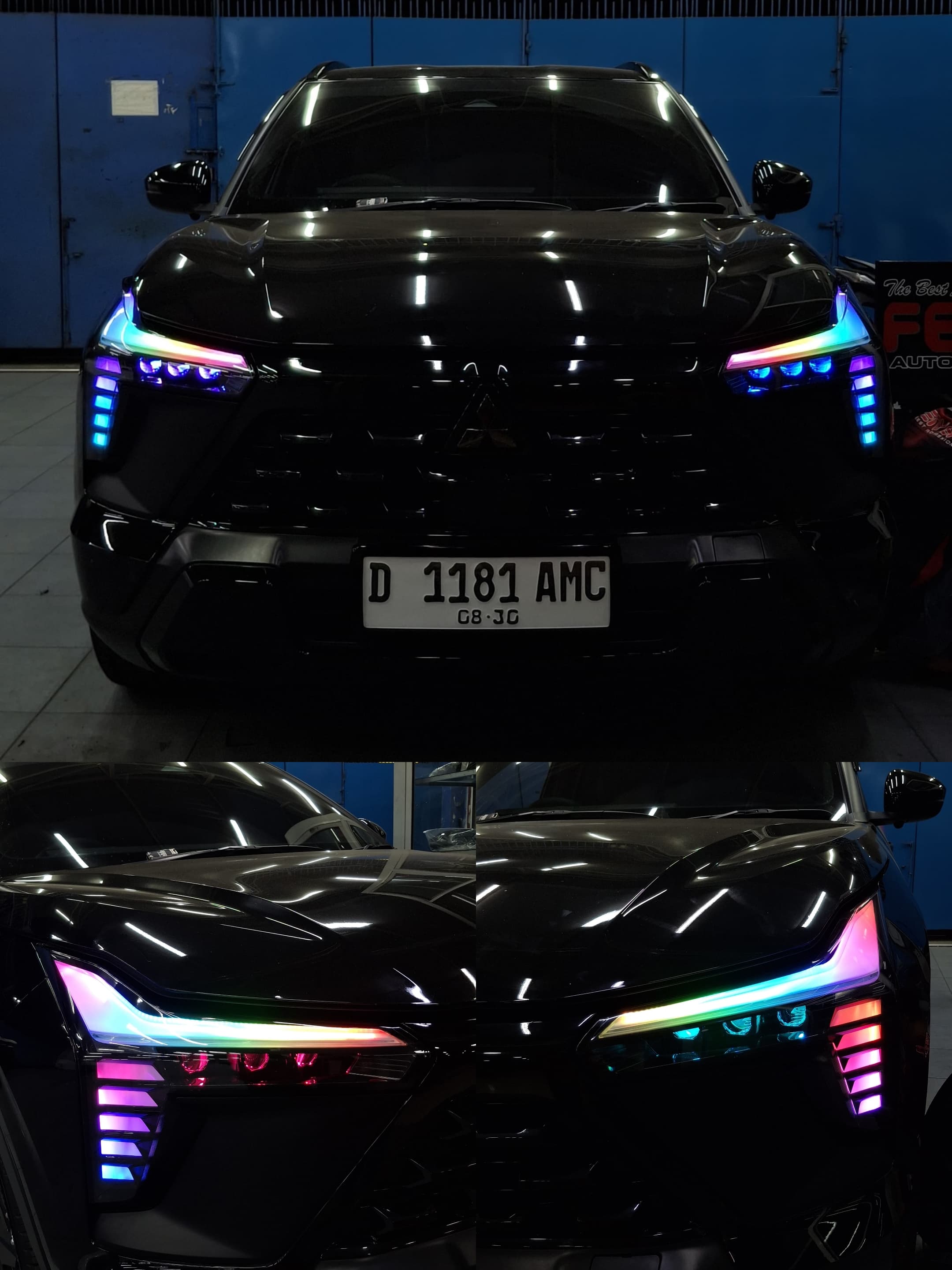 Custom lampu Xforce
