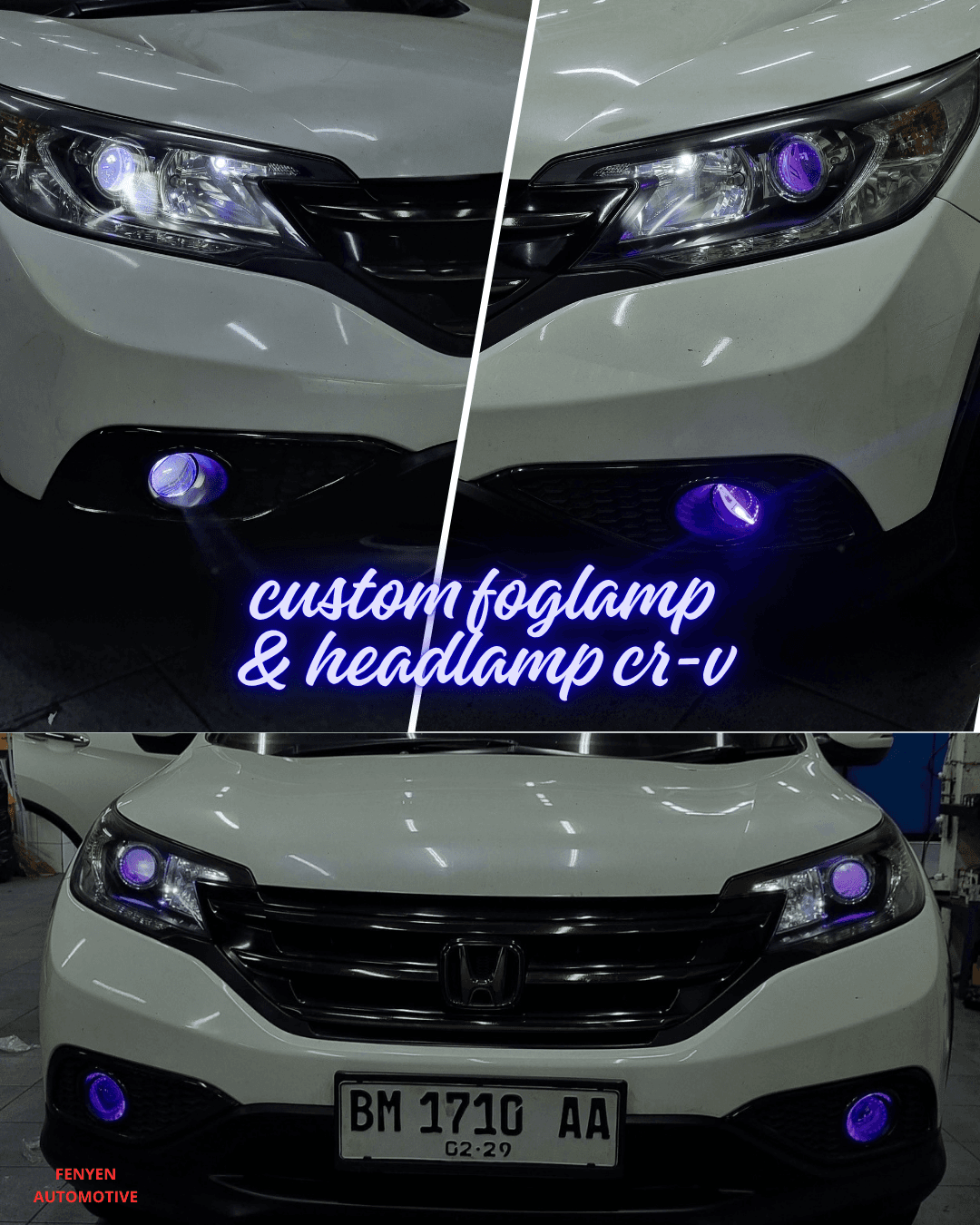 Custom lampu CRV - Image 1